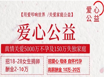 上饶市捐卵助孕生子 爱心志愿者招募